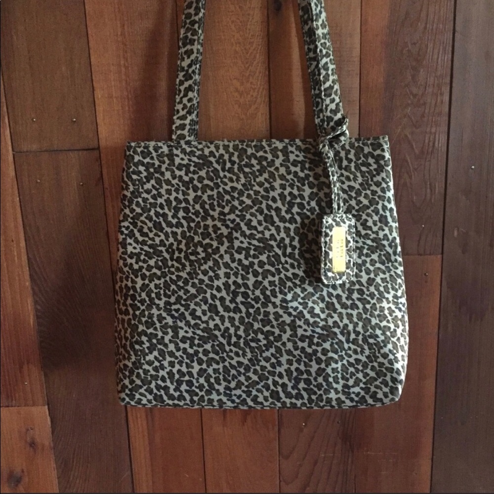 SOLD.   Nine West Handbag in Leopard Print -
